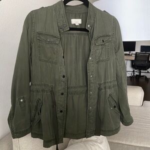 LOFT Army Green Jacket